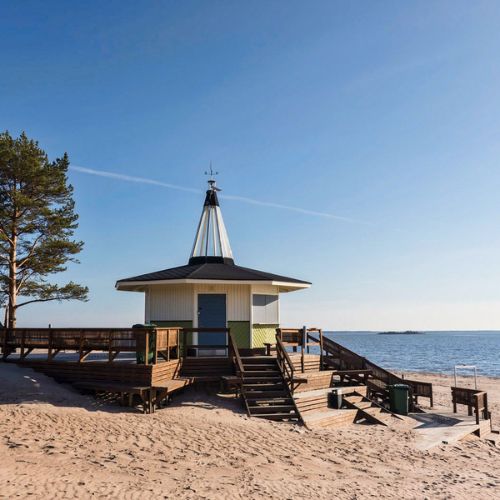 Plan Finland-Rauhaniemi Beach